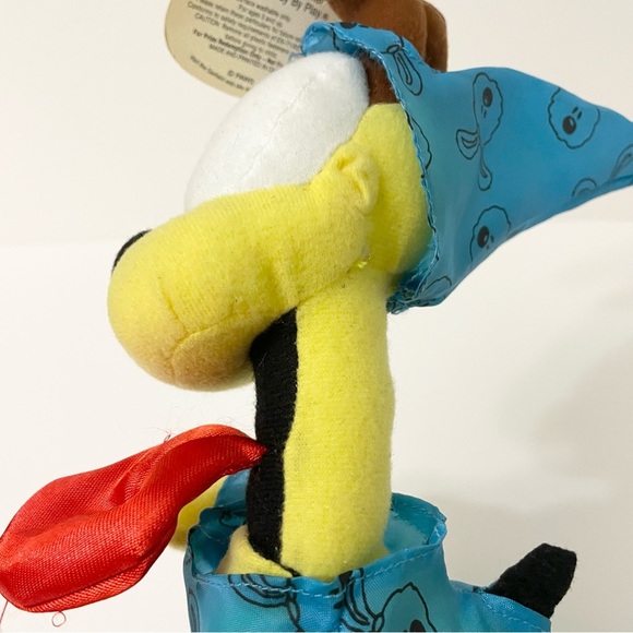 Vintage Odie With PJ with Bunny Slippers Plush Stuffed Animal Garfield - Picture 9 of 16